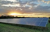 Solarpark Hontheim kurz vor Beginn der EL-Messung (Foto: WI Energy GmbH)