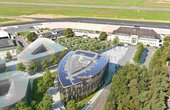 Hier sehen Sie eine Luftaufnahme des Lilienthalhauses in Braunschweig (Foto: BraWo Invest Lilienthalhaus GmbH)