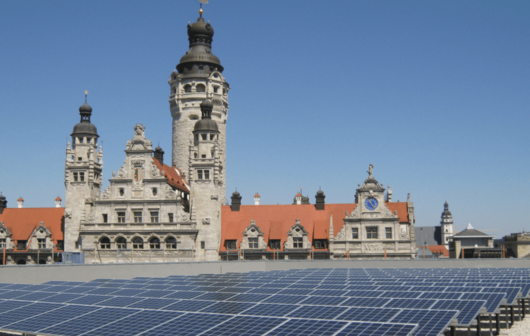 Die Propsteikirche Leipzig setzt mit Solarstrom auf Nachhaltigkeit.