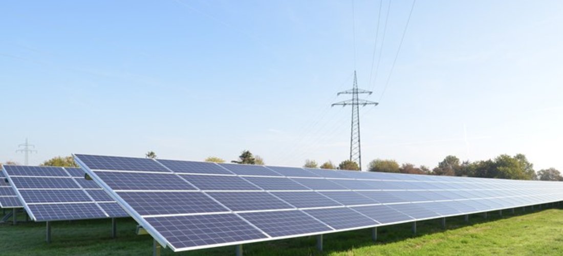 Solarpark von Statkraft in der Gemeinde Dörverden (Foto: Michael Dieck)