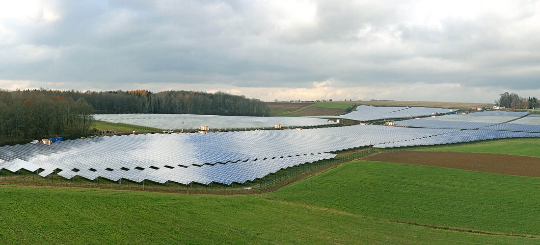 Der Solarpark Gut-Leimershof in Breitengüßbach bietet Ivestitionsmöglichkeiten