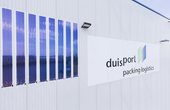 Solarfassade im Duisburger Hafen (Foto: Frank Reinhold)