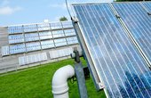 Photovoltaikanlagen des Energielabors in Wechloy (Copyright, © Carl von Ossietzky Universität Oldenburg)