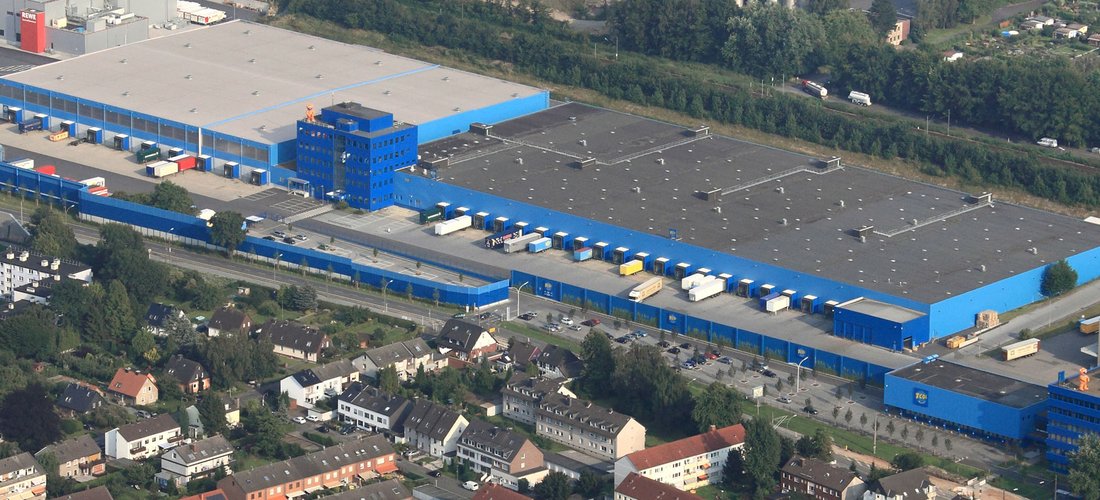 Photovoltaik auf Tedi-Dach in Dortmund (Foto: TEDi GmbH & Co. KG)