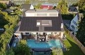 LG Electronics hat das hoehnerhaus in Remagen-Oberwinter bei Bonn mit 75 Hochleistungsmodulen ausgestattet. (Foto-Quelle: LG Electronics / LEWIS Communications GmbH)