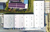 Blick auf das Dach vor der Anlagen-Montage (Foto: WI Energy GmbH)
