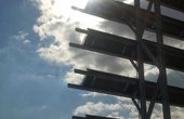 Solaranlage auf dem Energiebunker in Hamburg-Wilhelmsburg (Foto: phovo.de)