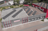 PV-Paneele bei Assmann Büromöbel in Melle (Foto: ASSMANN BÜROMÖBEL GMBH & CO. KG)