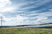 Freiflächenanlage im Gewerbegebiet Sandershäuser Berg (Foto: SMA Solar Technology AG)