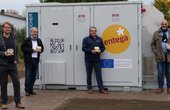 Inbetriebnahme des Quartierspeichers in Groß-Umstadt (Foto: ENTEGA AG)