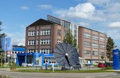 Die Smartflower soll das Engagement der SWS in erneuerbare Energien symbolisieren. (Foto: Stadtwerke Speyer GmbH)