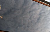Blick auf die Photovoltaik-Fassade des Speicher7 in Mannheim (Foto: phovo.de)