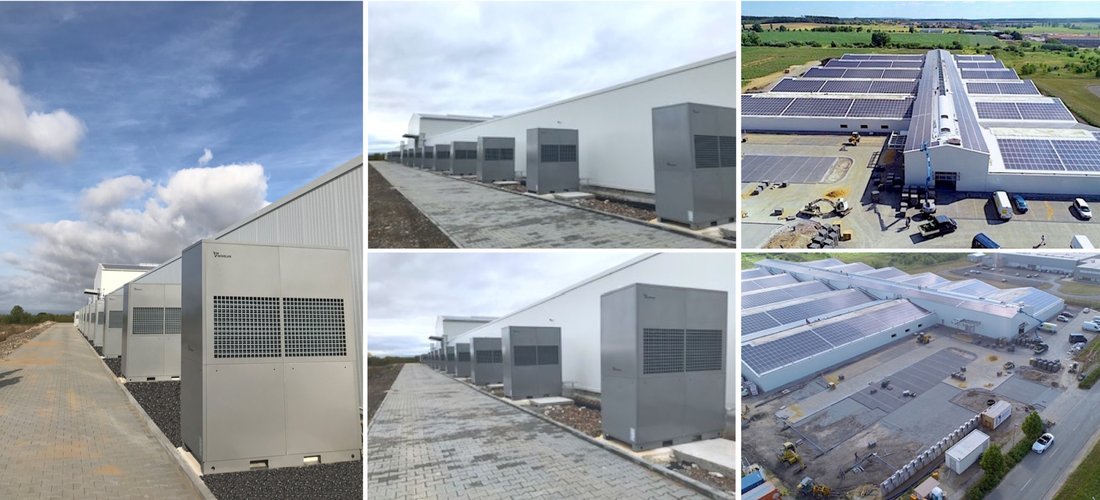 Photovoltaikanlagen versorgen das Messezentrum in Grabfeld-Queienfeld mit Solarstrom (Fotos: LeihDeinerUmweltGeld c/o CrowdDesk GmbH)