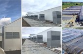 Photovoltaikanlagen versorgen das Messezentrum in Grabfeld-Queienfeld mit Solarstrom (Fotos: LeihDeinerUmweltGeld c/o CrowdDesk GmbH)