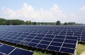 Hier sehen Sie die PV-Paneele in Lauingen (Foto: SWM/Markus Götzfried)