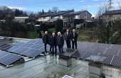 Neue Photovoltaikanlage auf Kita in Herdecke (Foto: Herdecker Gemeinnützige Wohnungsgesellschaft mbH)