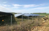 Hier sehen Sie den Solarpark Kersch nach der Fertigstellung (Foto: WI Energy GmbH)