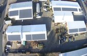 Photovoltaikanlage auf einem Industriegebäude in Vechta (Foto: SolarEdge)
