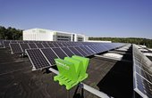 Solaranlage der Wahl GmbH & Co. in Bielefeld-Sennestadt (Foto: Wahl GmbH & Co. KG)