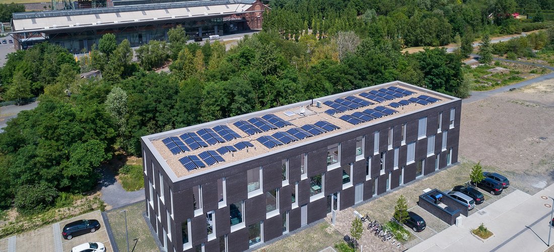 Hier sehen Sie die PV-Module der Kultur Ruhr GmbH (Foto: © Stadtwerke Bochum)