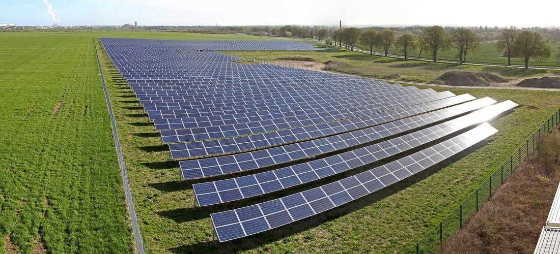 Der Bürgersolarpark im mecklenburgischen Metelsdorf erzeugt Solarstrom und gibt der genutzten Fläche Zeit, sich zu regenerieren.
