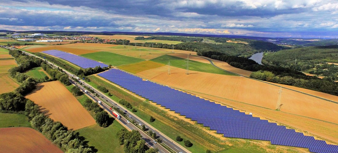 Buergersolarpark in Marktheiednfeld (Foto: Main Spessart Solar)