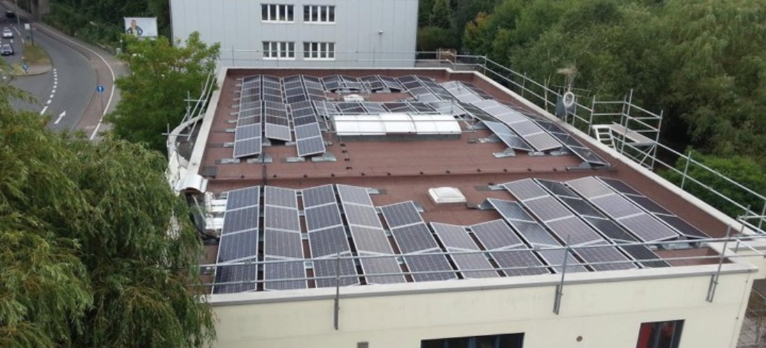 Solaranlage auf der LightLife in Köln (Foto: LightLife Gesellschaft für audiovisuelle Erlebnisse mbH)
