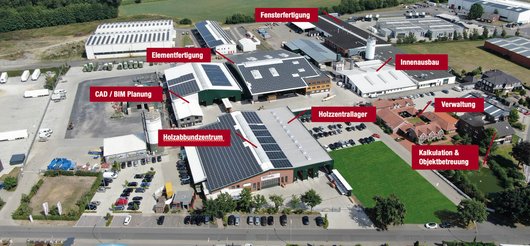 Auf vielen Dächern von Terhalle in Ahaus-Ottenstein (NRW) sind Photovoltaik-Anlagen installiert worden. (Foto: Terhalle) Auf vielen Dächern von Terhalle in Ahaus-Ottenstein (NRW) sind Photovoltaik-Anlagen installiert worden. (Foto: Terhalle)