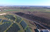 Solaranlage in Flörsheim-Wicker spart Treibhausgase ein (Foto: RMD Rhein-Main Deponie GmbH)