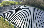 Der Solarpark Glücksburg besitzt 5544 Solarmodule mit 1536 kWp DC-Leistung. (Foto:phovo.de)